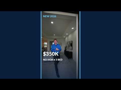 Published video thumbnail for Cape Coral Florida NEW 2026 Home $350K | No HOA, 3 Bed, 2-Car Garage