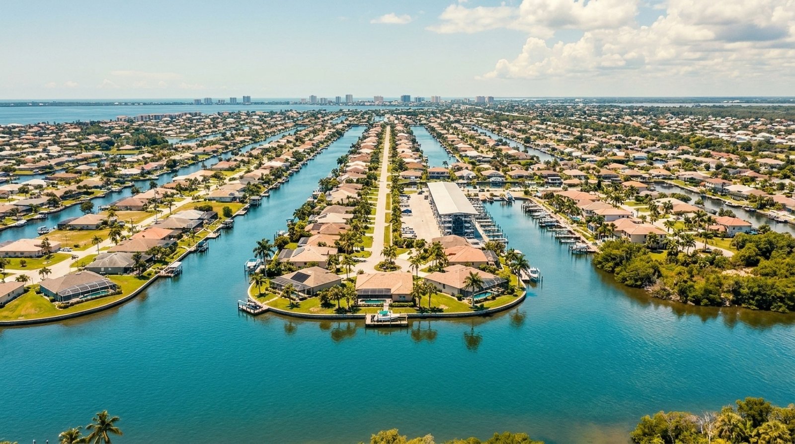 Cape Coral canal network