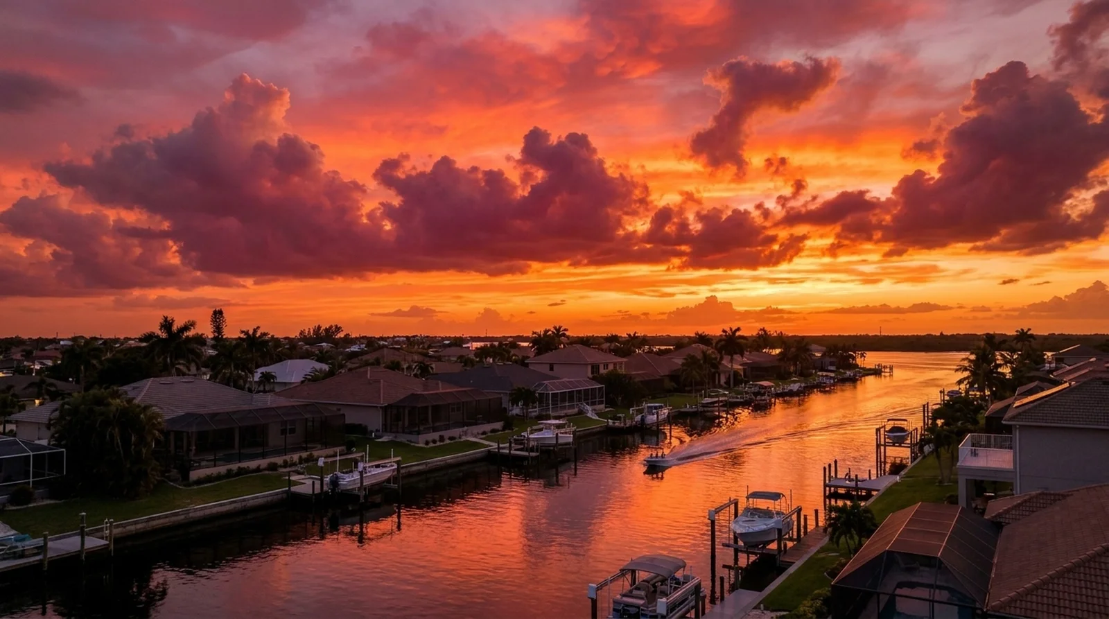 Cape Coral direct gulf access canal home